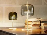 Lampada in vetro da tavolo Jube di Vistosi
