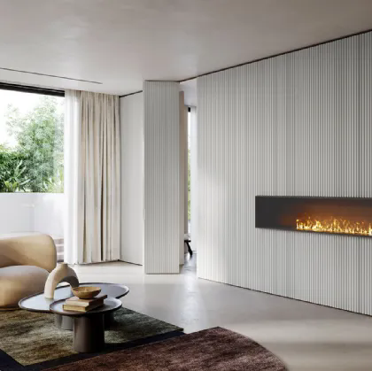 Armadio con porte a soffietto Style Quarzo di Olivieri