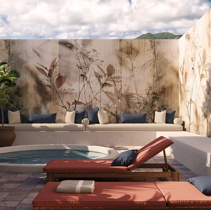 Carta da parati Countryside di Inkiostro Bianco