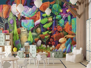 Carta da parati Fantasy Tale di Inkiostro Bianco