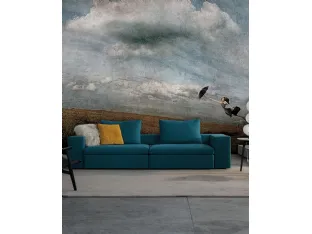 Carta da parati The Wind con illustrazione artistica di Inkiostro Bianco