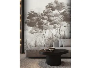 Carta da parati Wallpainting Tree di Adriani e Rossi