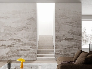 Carta da parati Yama di Inkiostro Bianco