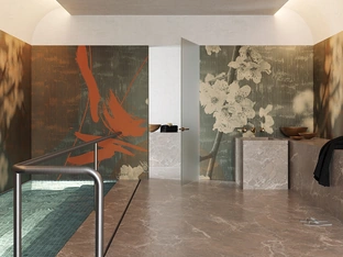 Carta da parati Yukata di Inkiostro Bianco