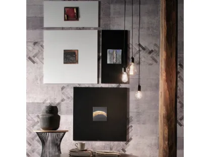 Quadro in stucco e resina su pannello laccato Artwork 018M di Adriani e Rossi