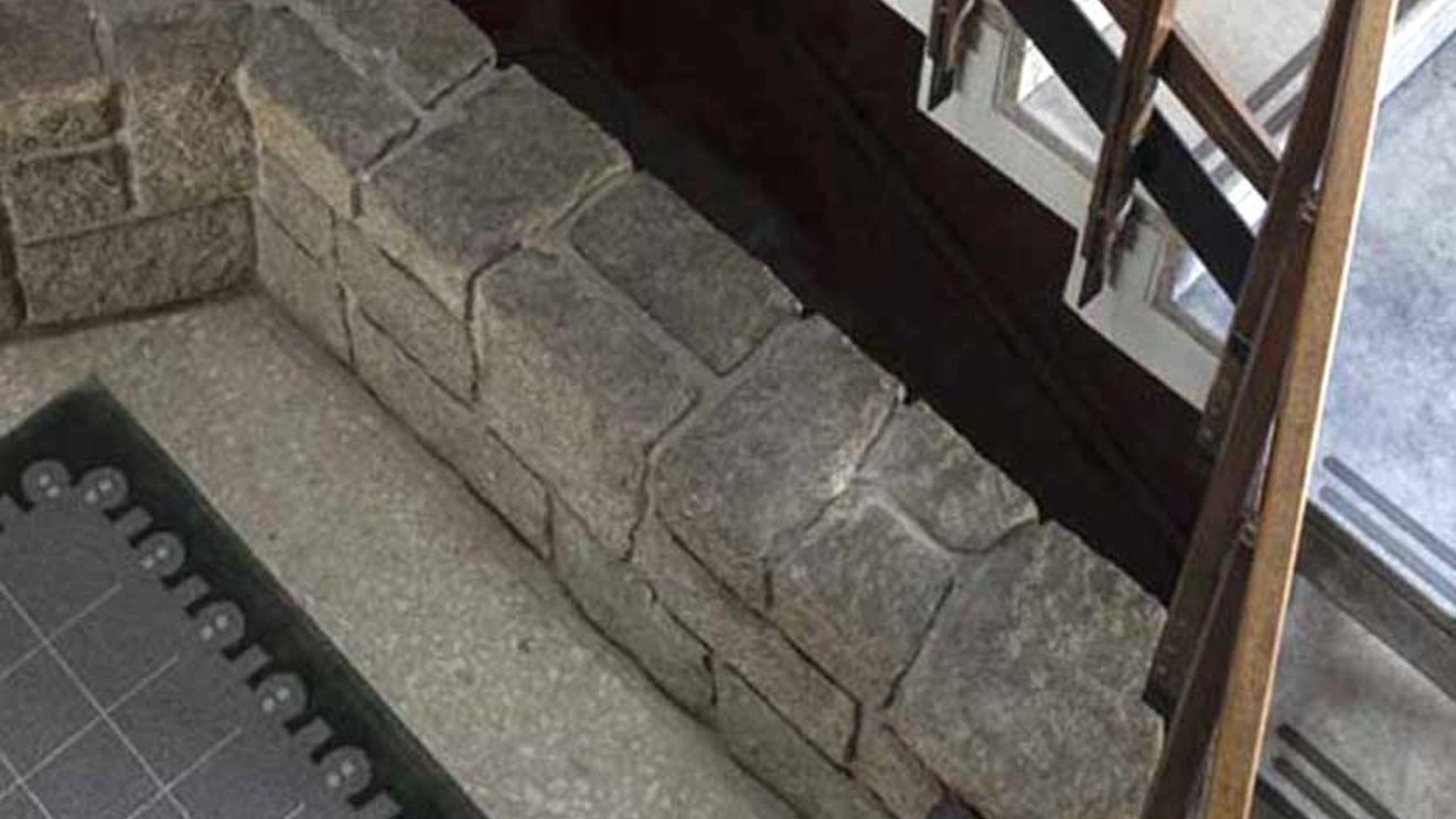 Tappeto CoDeco con cornice Grigia di Carpet Edition