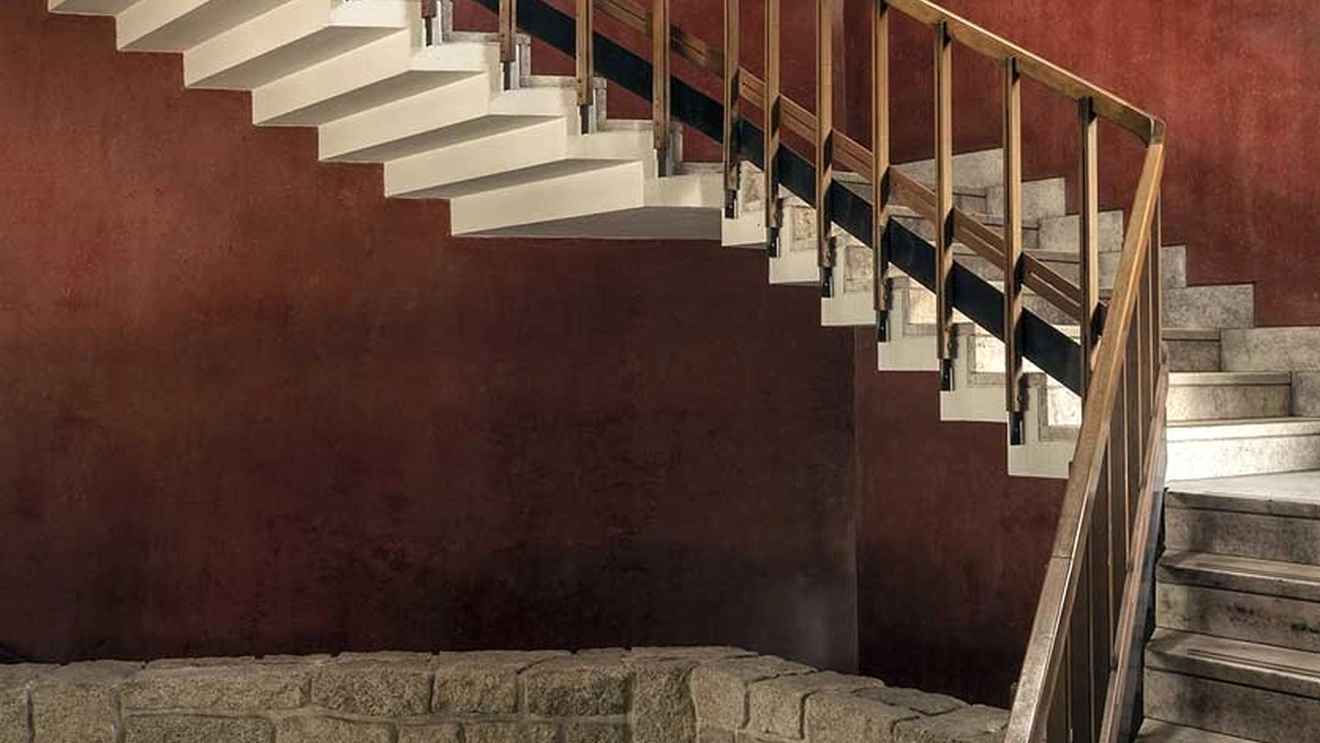 Tappeto CoDeco Round con cornice Verde di Carpet Edition