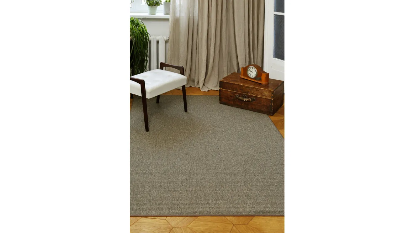 Tappeto semplice e pratico Flat Creo Marrone di Carpet Edition