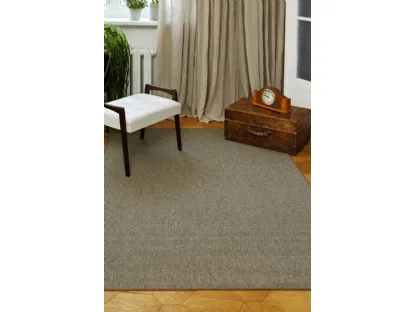 Tappeto semplice e pratico Flat Creo Marrone di Carpet Edition