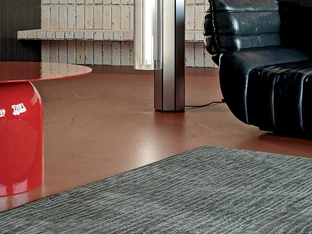 Tappeto Metropol Asfalto in tencel e Cotone di Carpet Edition