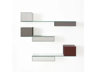 Mensole Ollie Wall Unit di Glas Italia