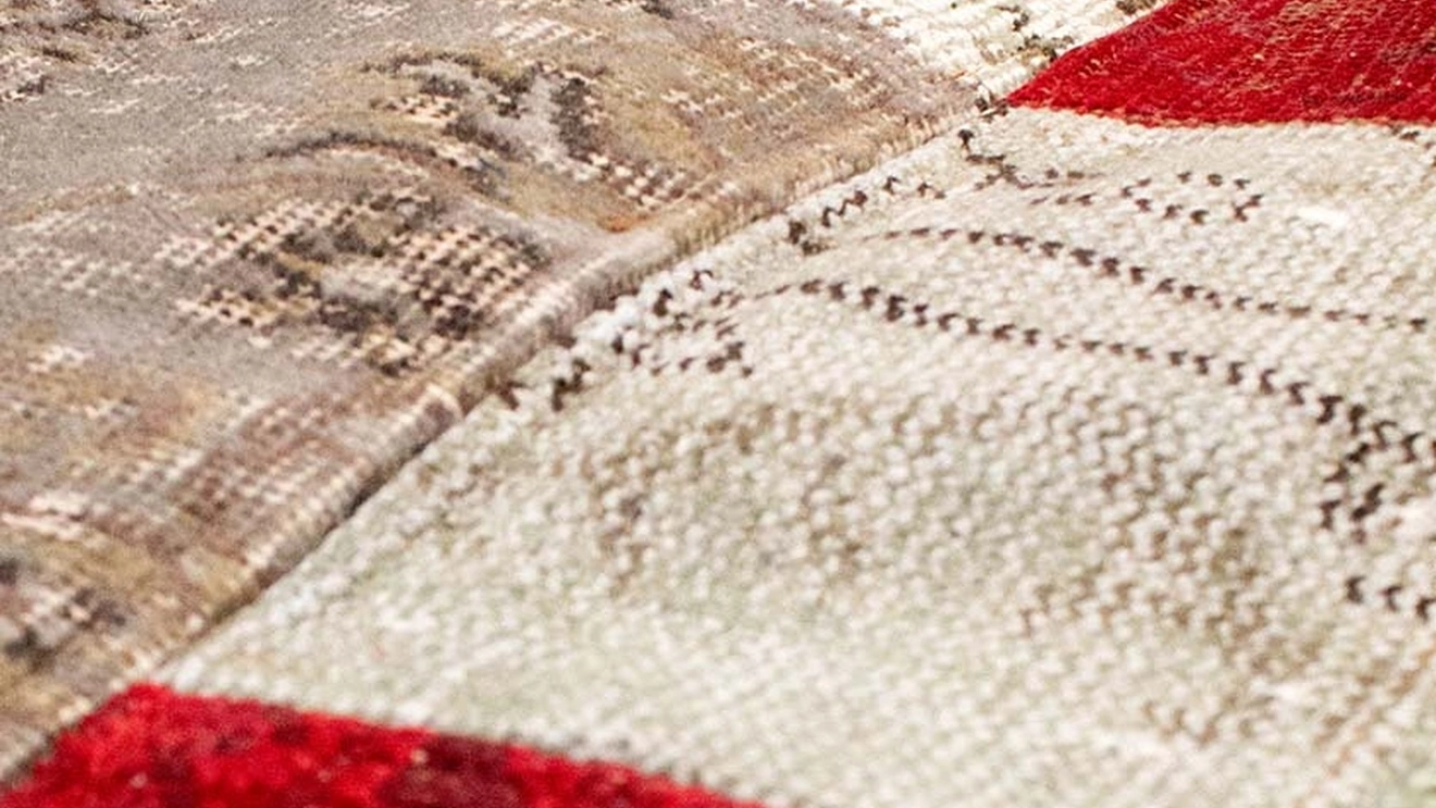 Tappeto Patchwork Multicolor di Carpet Edition