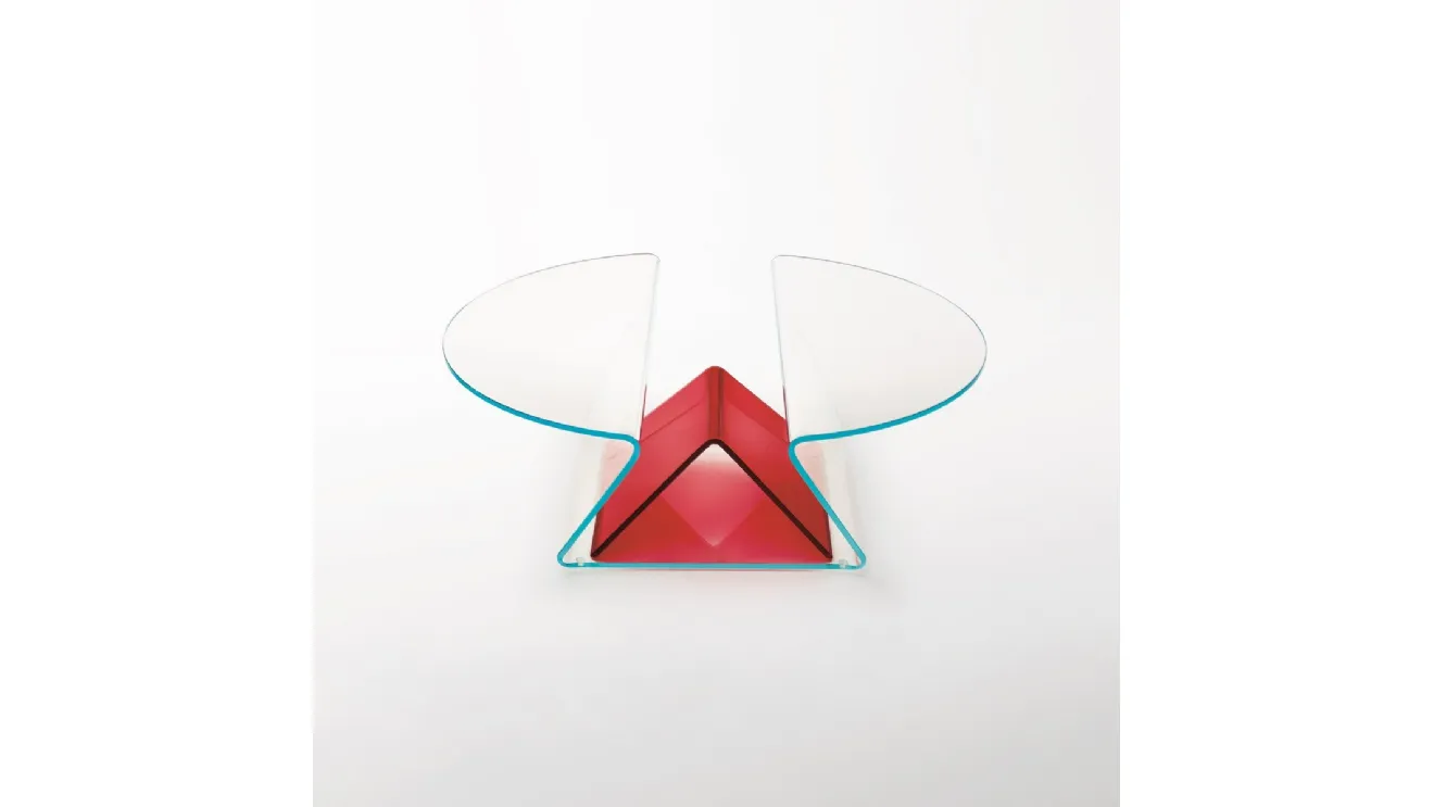 Tavolino Plissé di Glas Italia
