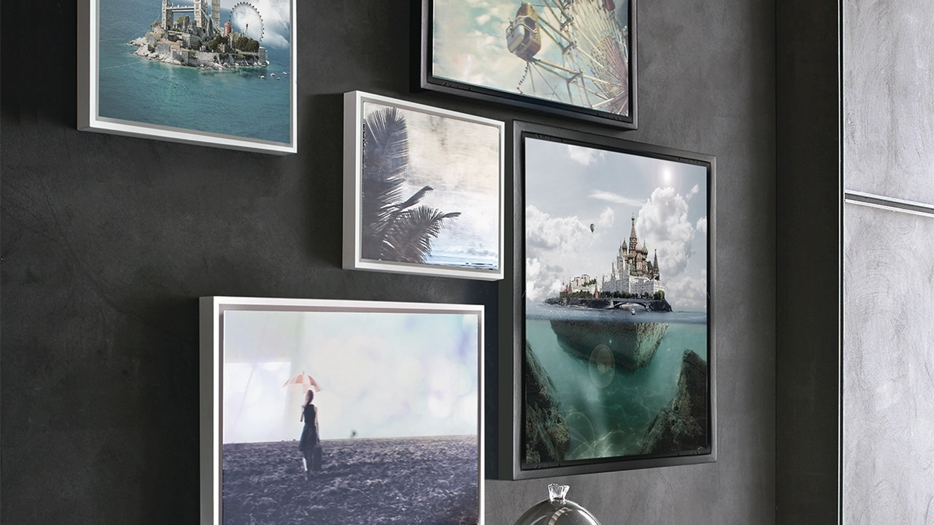 Quadri su tela Canvas con cornice di Adriani e Rossi