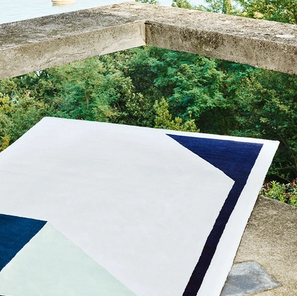 Tappeto Roquebrune Cabine in Lana di Carpet Edition