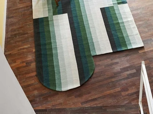 Tappeto Roquebrune Evergreen in Lana di Carpet Edition
