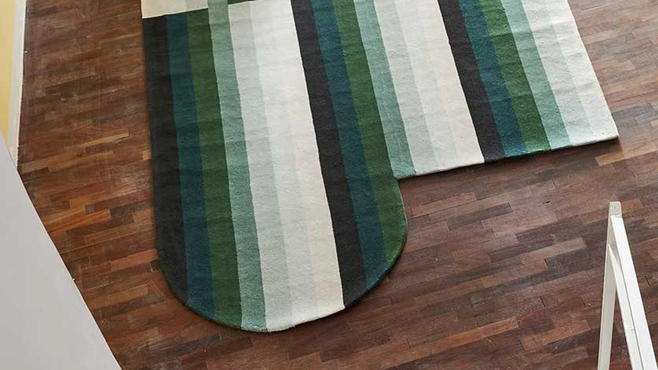 Tappeto Roquebrune Evergreen in Lana di Carpet Edition