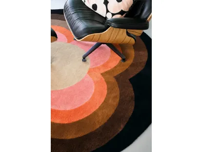 Tappeto Sunflower Pink di Carpet Edition