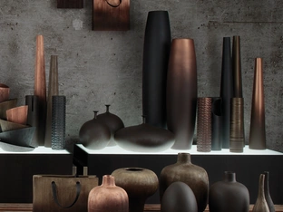 Vasi Metallic Selection di Adriani e Rossi