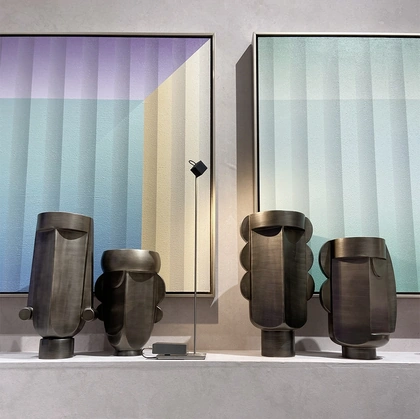 Vasi in ceramica Scacco Matto Collection di Adriani e Rossi