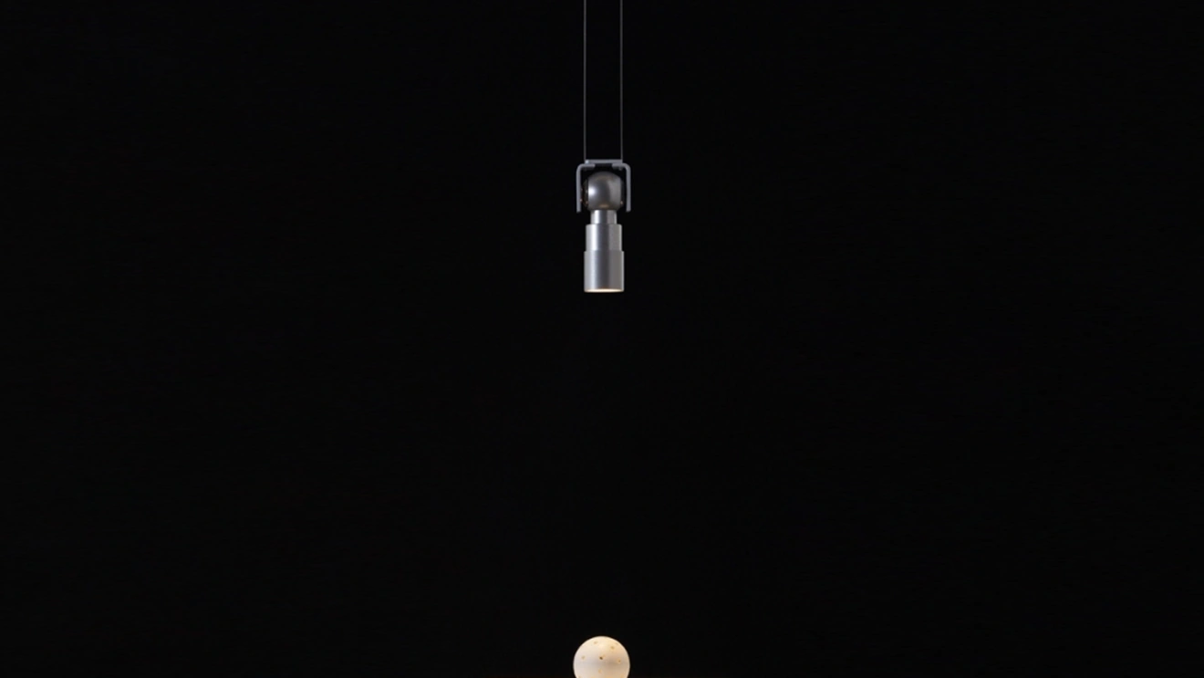 Lampada a sospensione Contatto di Antonangeli