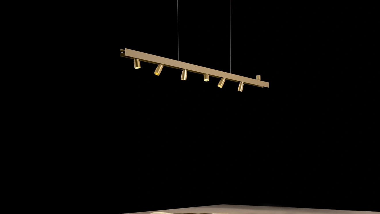 Lampada a sospensione Contatto di Antonangeli