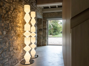 Lampada da terra Costantina Opal di Mogg