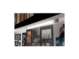 Lampada da parete in plexiglass con luce a LED Front 3 di Status