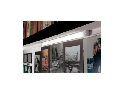 Lampada da parete in plexiglass con luce a LED Front 3 di Status