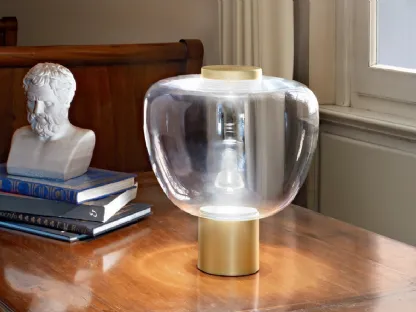 Lampada in vetro da tavolo Riflesso di Vistosi