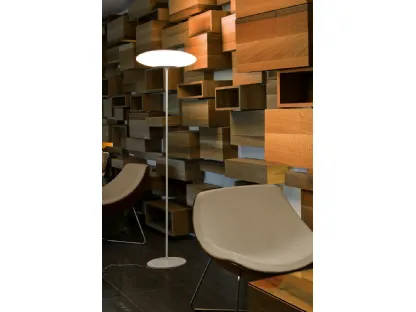 Lampada da terra dallo stile vintage Squash_FL di Linea Light