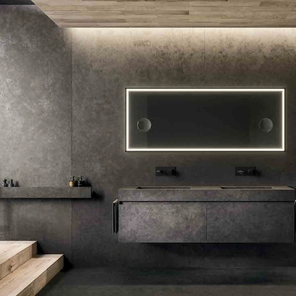 Mobile da Bagno sospeso 360Gradi_Concept_01 di Altamarea