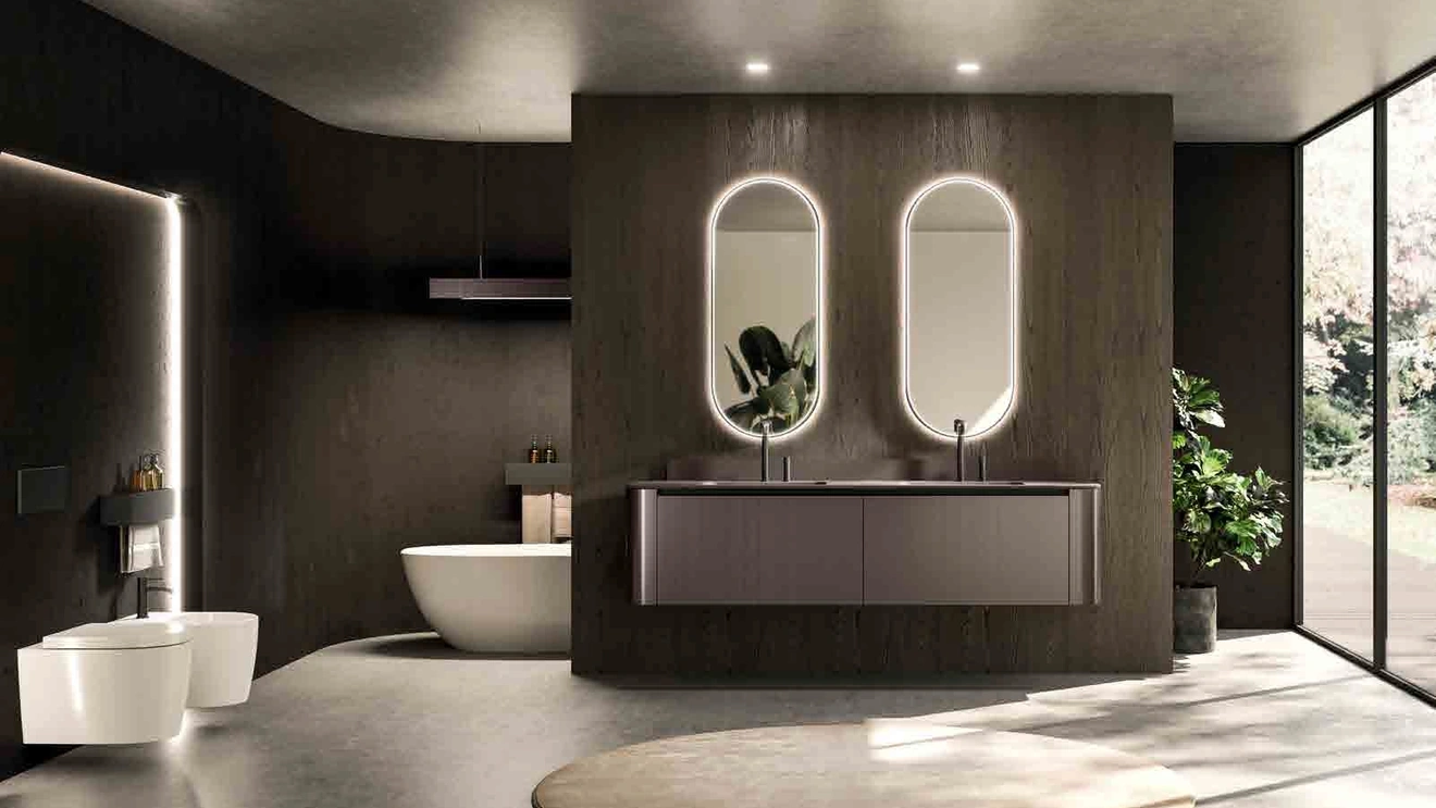 Mobile da Bagno sospeso Modo_Project_Concept_08 di Altamarea
