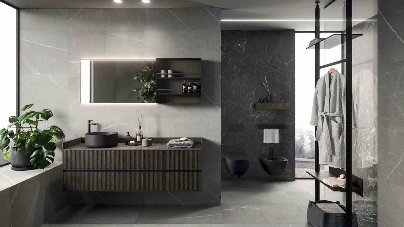 Mobile da Bagno sospeso Modo_Project_Concept_09 di Altamarea