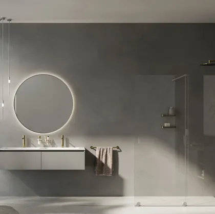 Mobile da Bagno sospeso Acuto 01 di Inda