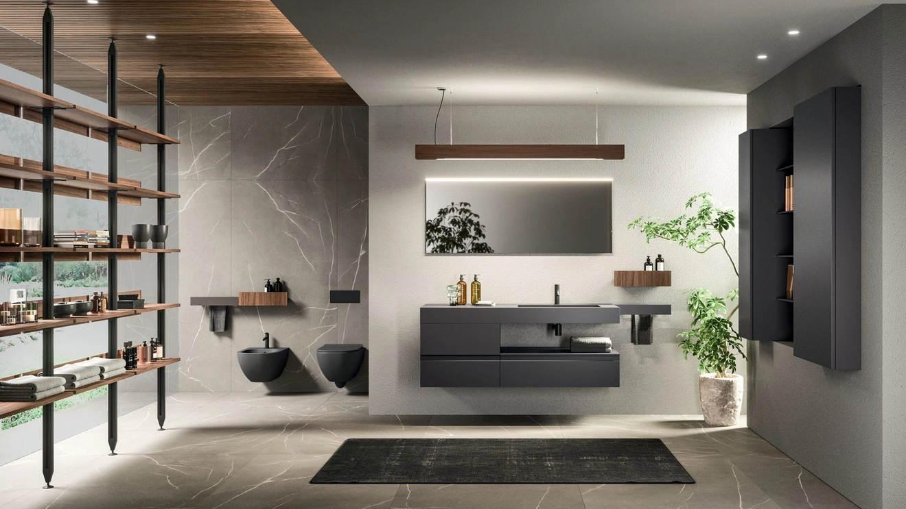 Mobile da Bagno sospeso Lympha 05 di Arrital