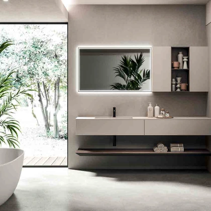 Mobile da Bagno sospeso Lympha_Concept_04 di Altamarea