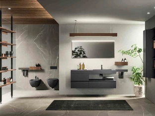 Mobile da Bagno sospeso Lympha_Concept_05 di Altamarea