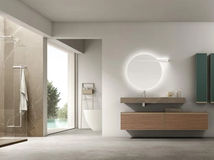 Mobile da Bagno sospeso Shape 37 di Arcom