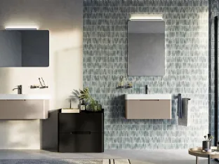 Mobile da Bagno Soft Composizione A di Inda