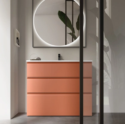 Mobile da Bagno a terra Virgola 07 di Arcom