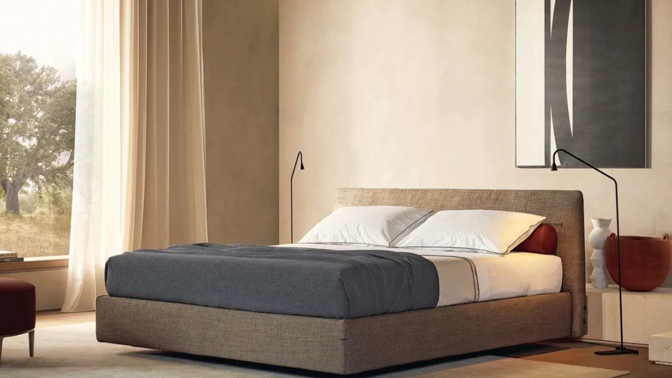 Letto con box contenitore Jacqueline di Poliform