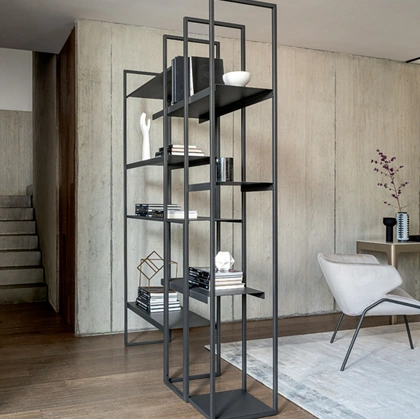 Libreria divisoria Freewall di Riflessi