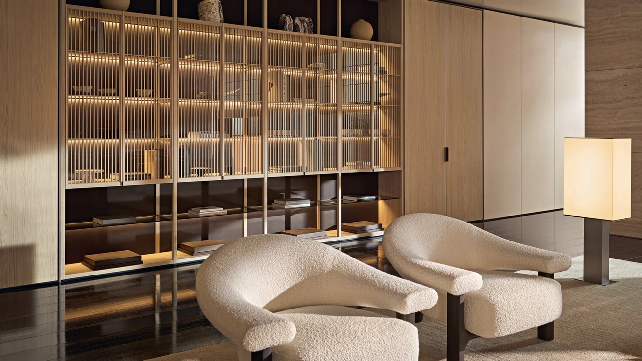 Libreria Wall System 02 di Poliform