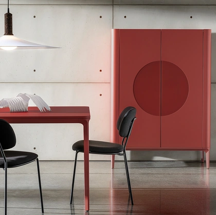 Madia Slim Moon in MDF laccato di Sovet