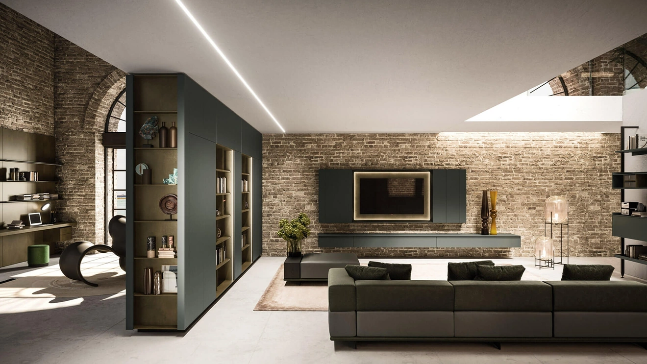 Parete Attrezzata Feeling Home 05 di Arrital
