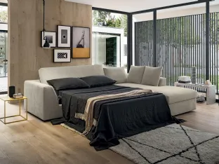 Divano Letto in tessuto Aston di Felis
