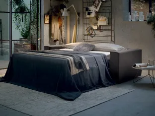 Divano Letto in tessuto Mick di Felis