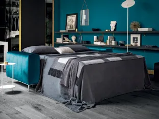 Divano Letto in tessuto Nixon di Felis