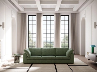 Divano lineare Superneutro di Felis